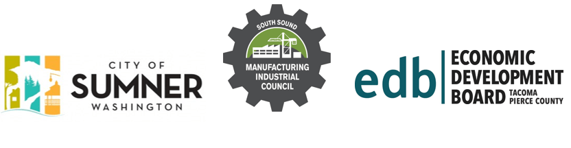 City of Sumner Manufacturing Industrial Council South Sound EDB logo Tacoma-Pierce County