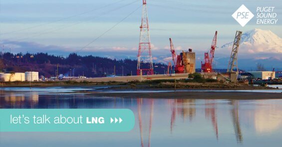 LNG site in Tacoma logistics